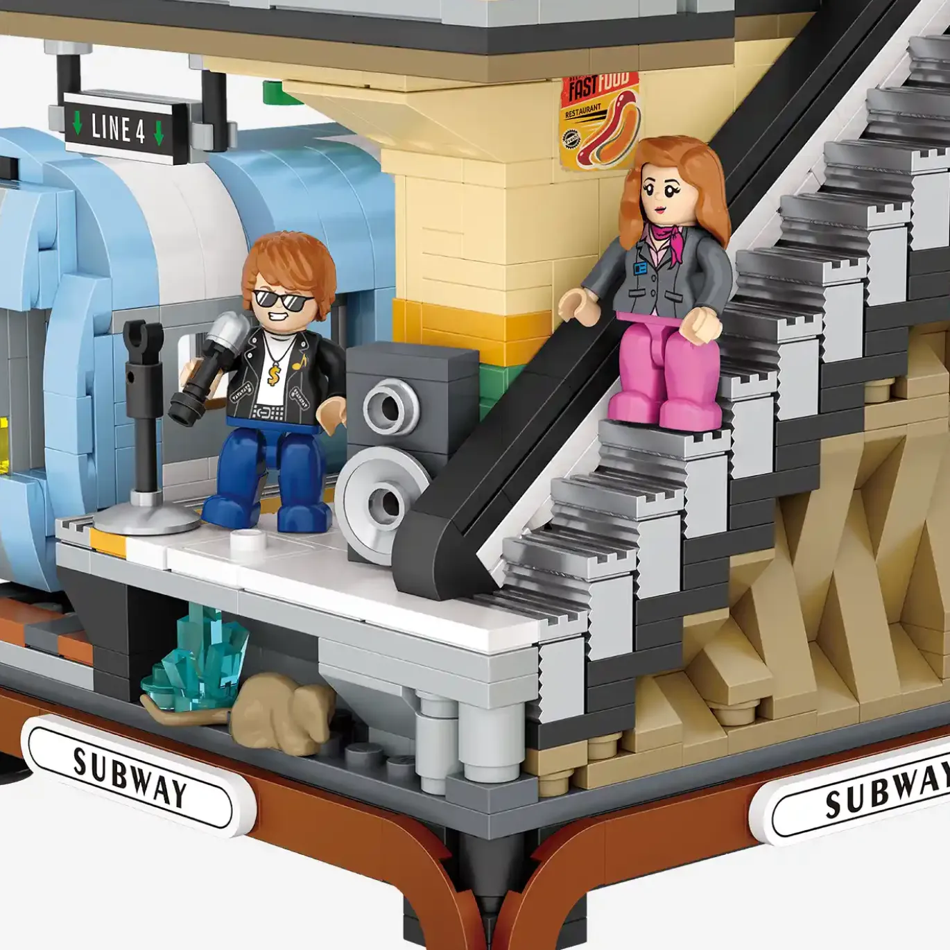 U-Bahn Station (mini blocks)