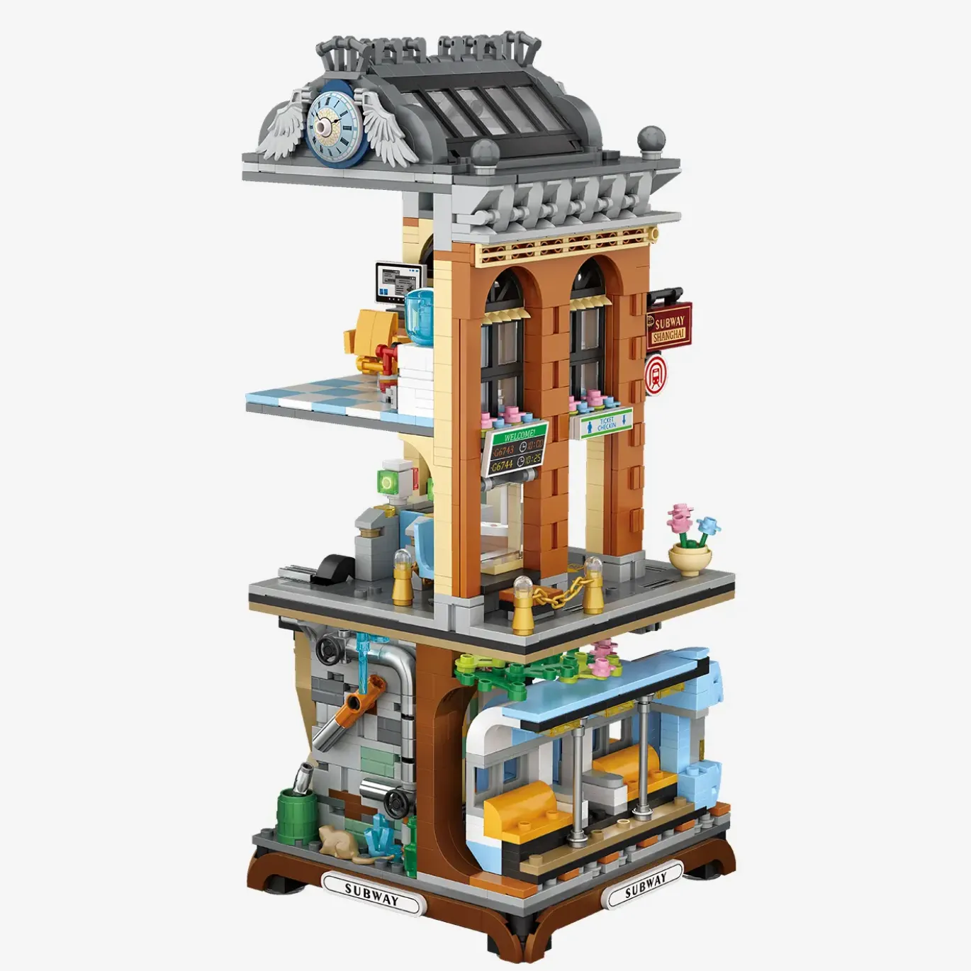U-Bahn Station (mini blocks)