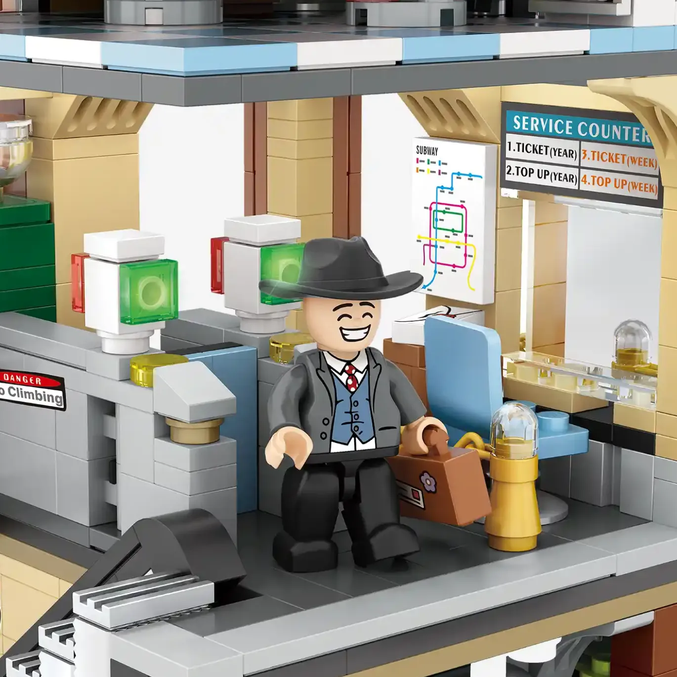 U-Bahn Station (mini blocks)
