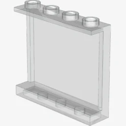 WALL ELEMENT 1X4X3, ABS