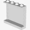 WALL ELEMENT 1X4X3, ABS X 20