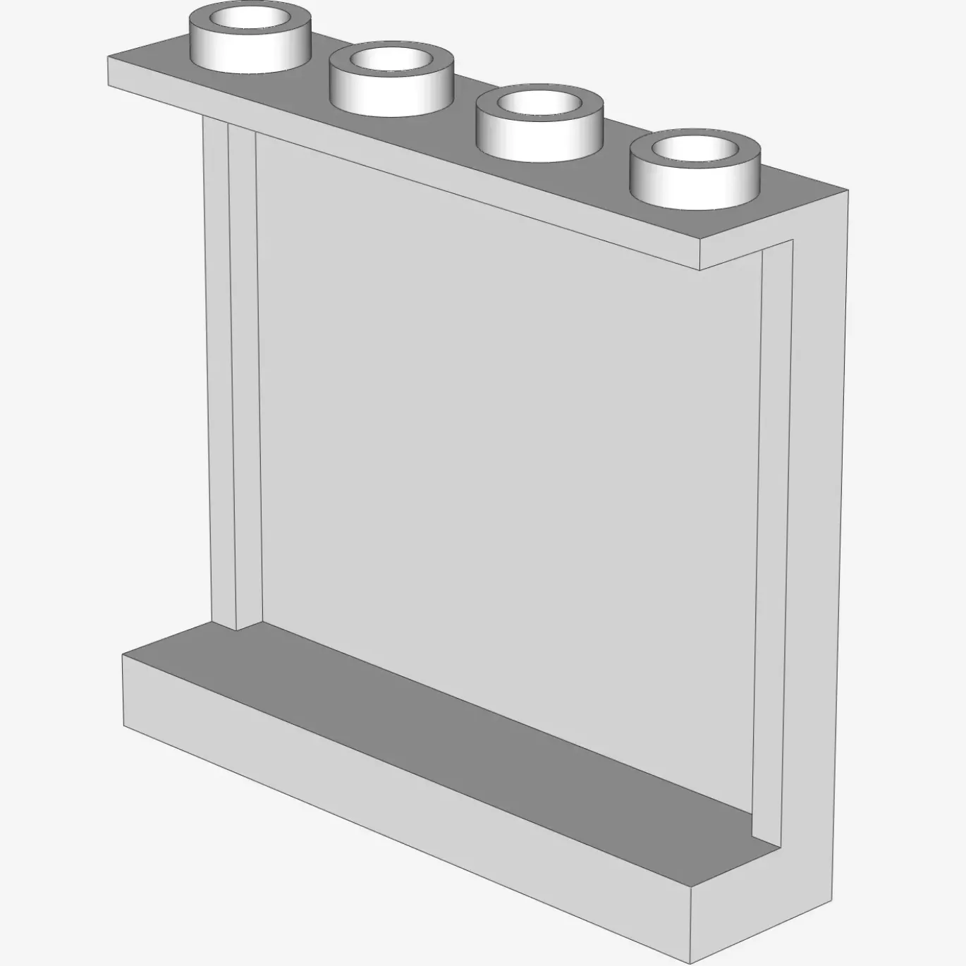 WALL ELEMENT 1X4X3, ABS X 20
