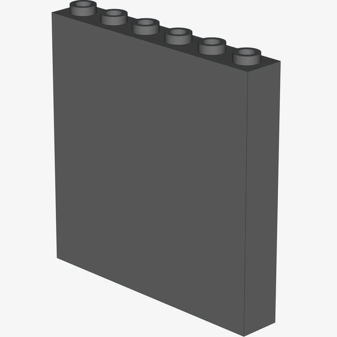 WALL ELEMENT 1x6x5, ABS X 10