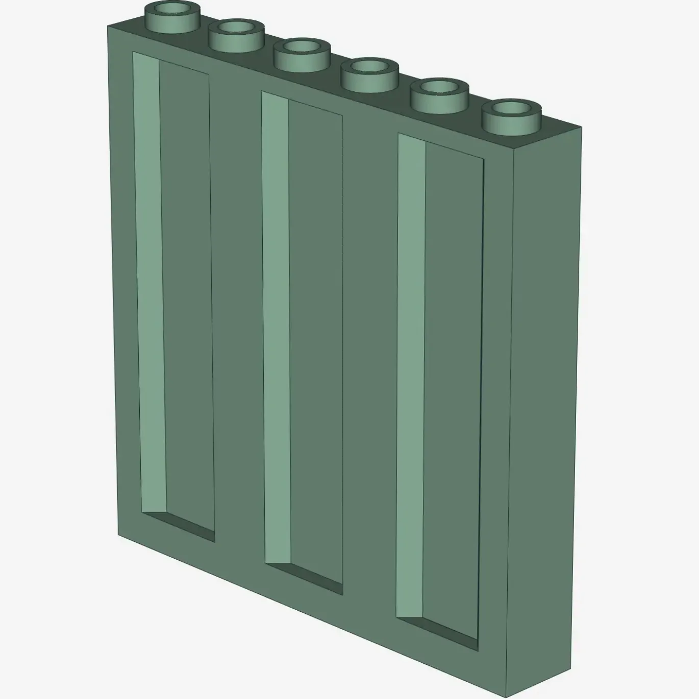 WALL 1X6X5 CONTAINER X 60