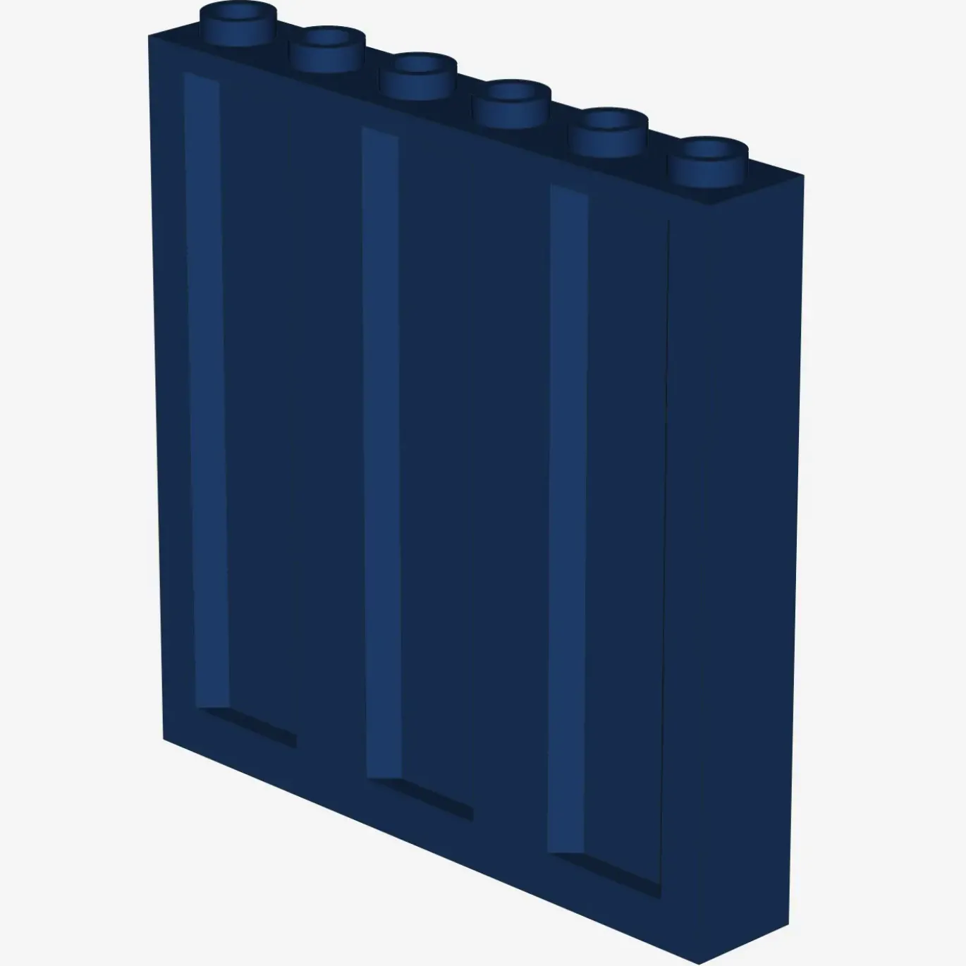 WALL 1X6X5 CONTAINER X 10