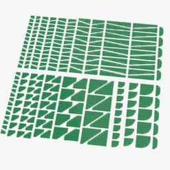 Wedge Plates, gemischt, green