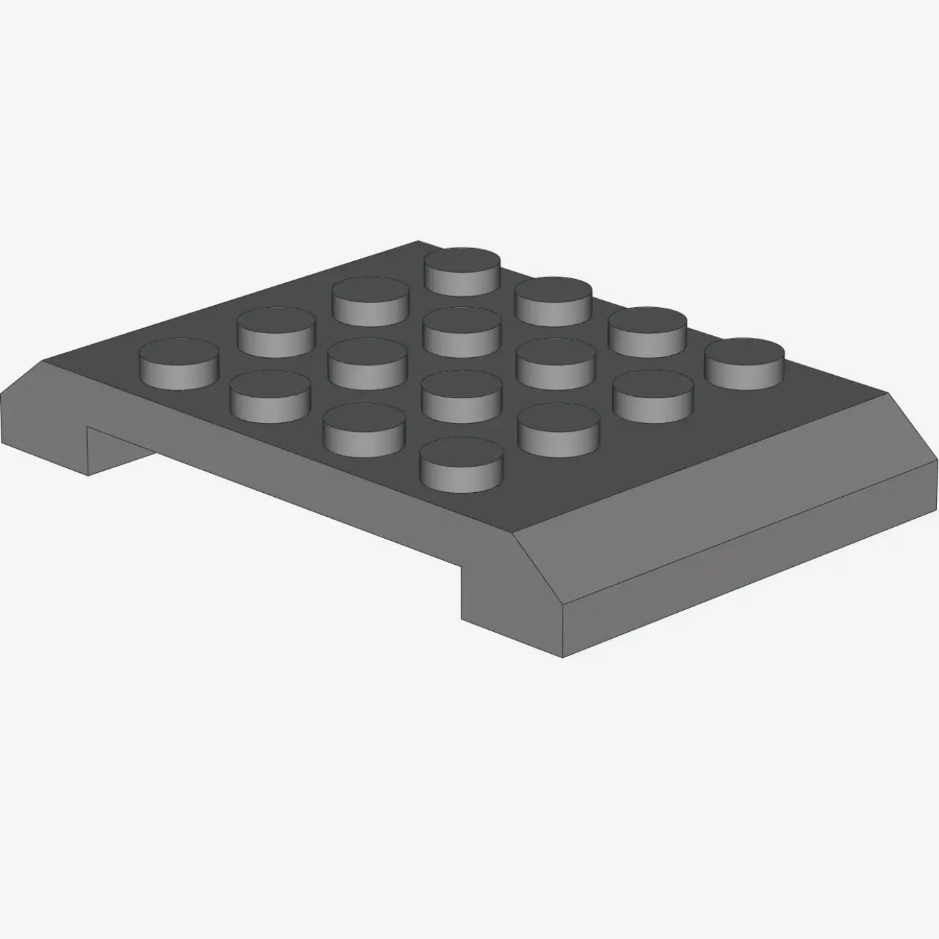 Wedge 4 x 6 x 2/3 Double X 15
