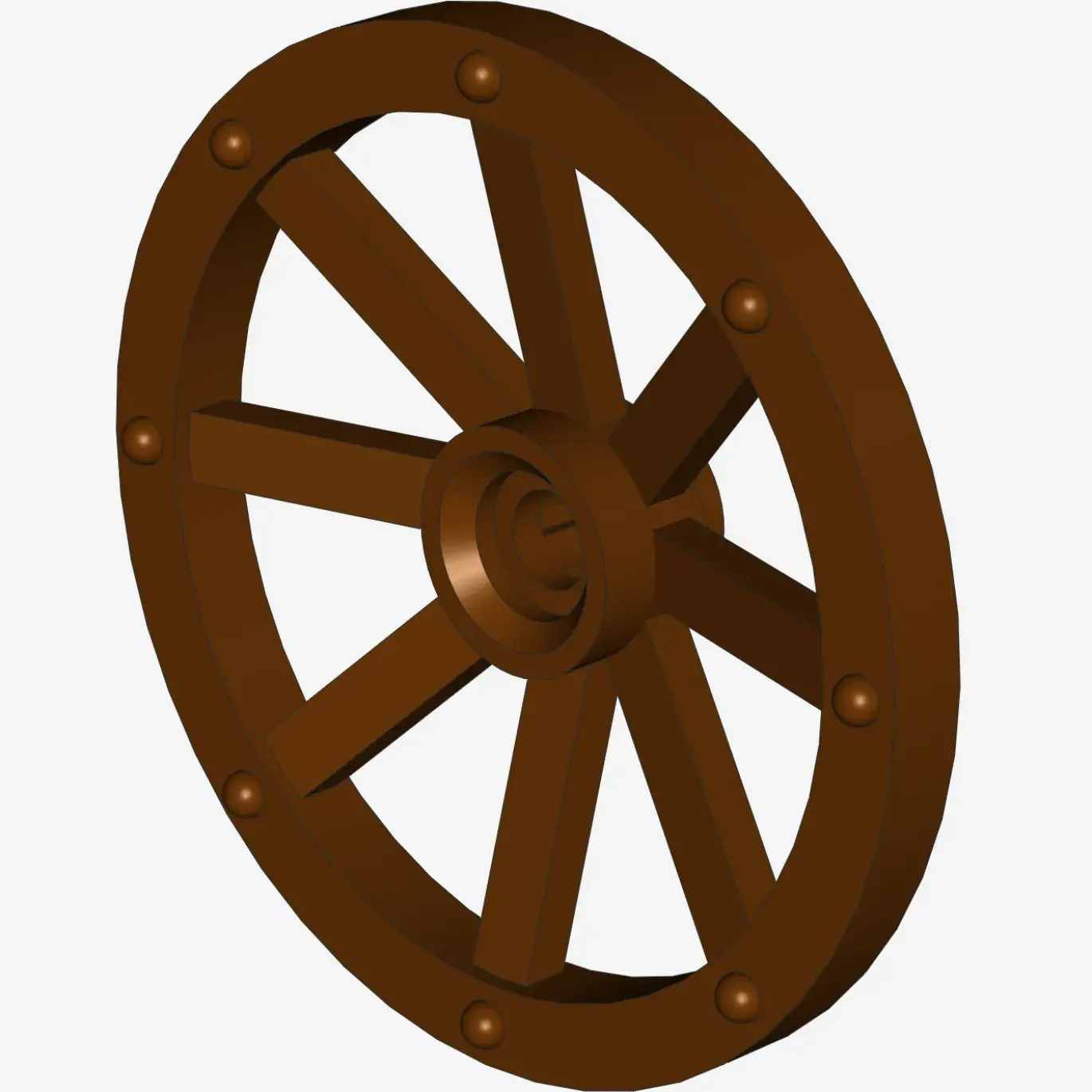 WHEEL WITH SPOKES Ø33.8 X 50