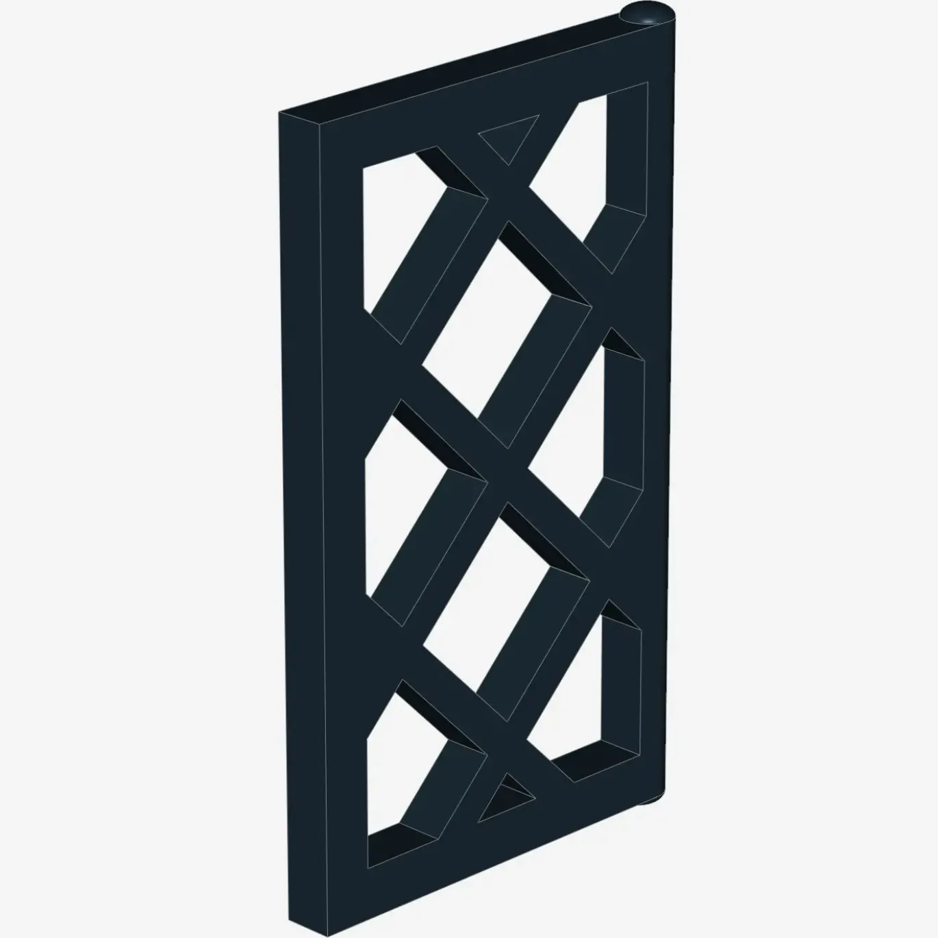 WINDOW 2X3 W. LATTICE X 100