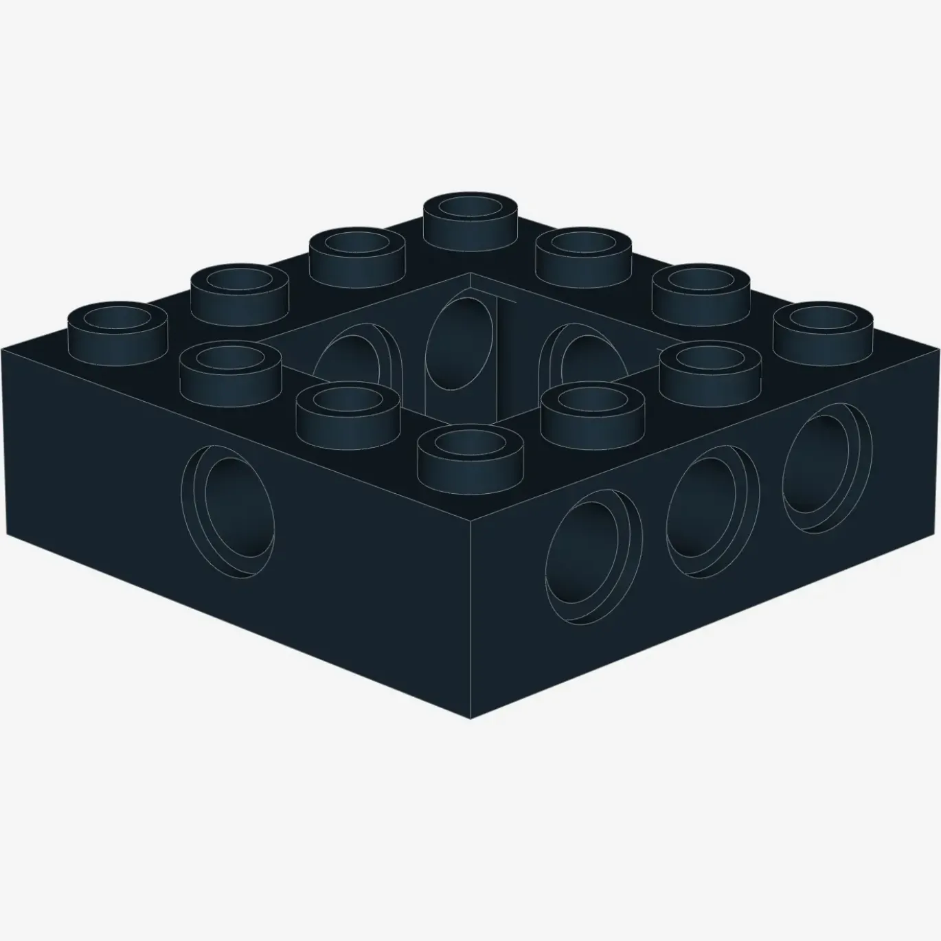 4X4 BRICK, Ø 4,85 X 15