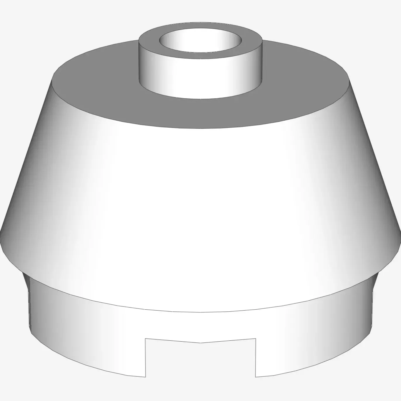 2X2 ROUND,SLOPE BRICK W. KNOB X 50