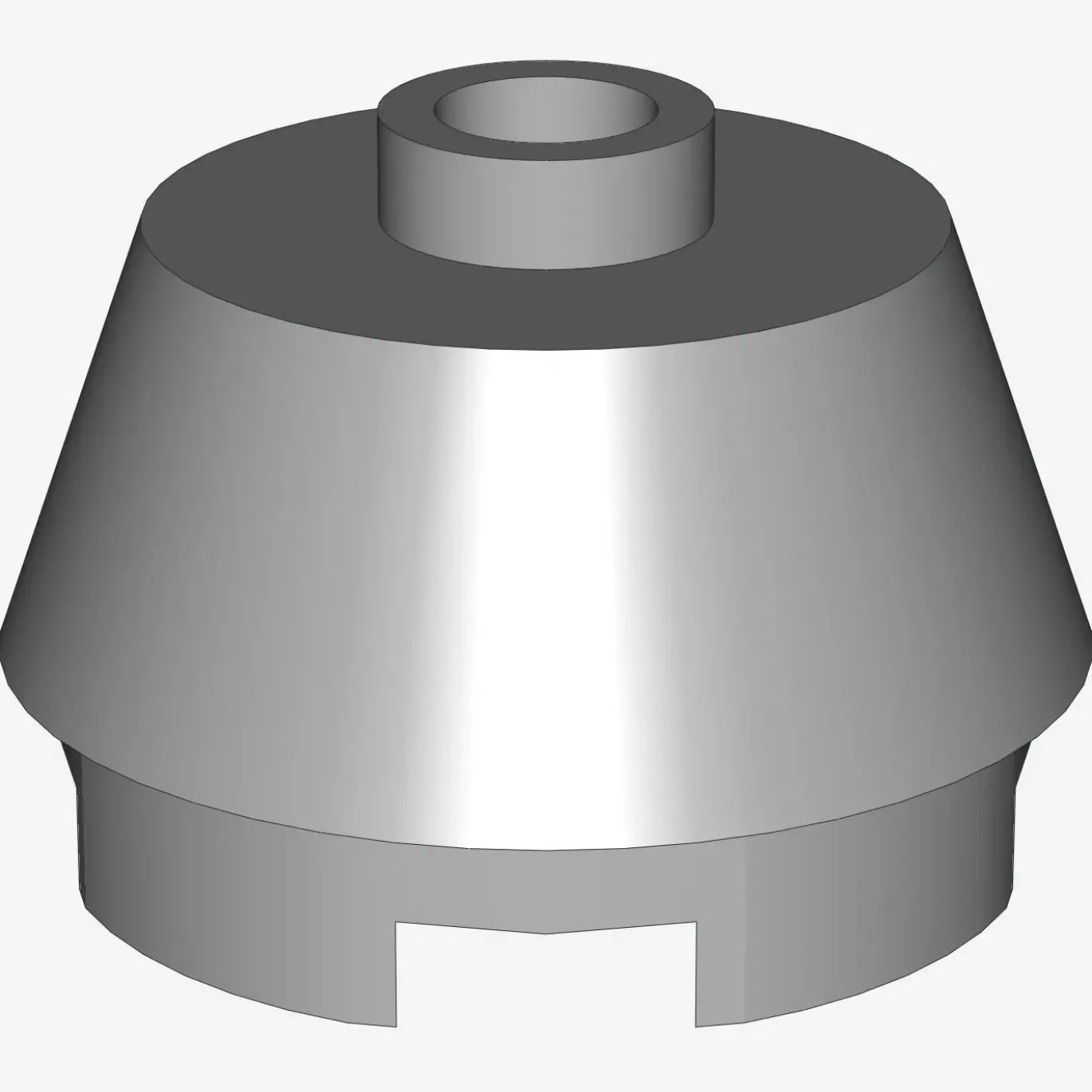 2X2 ROUND,SLOPE BRICK W. KNOB X 50