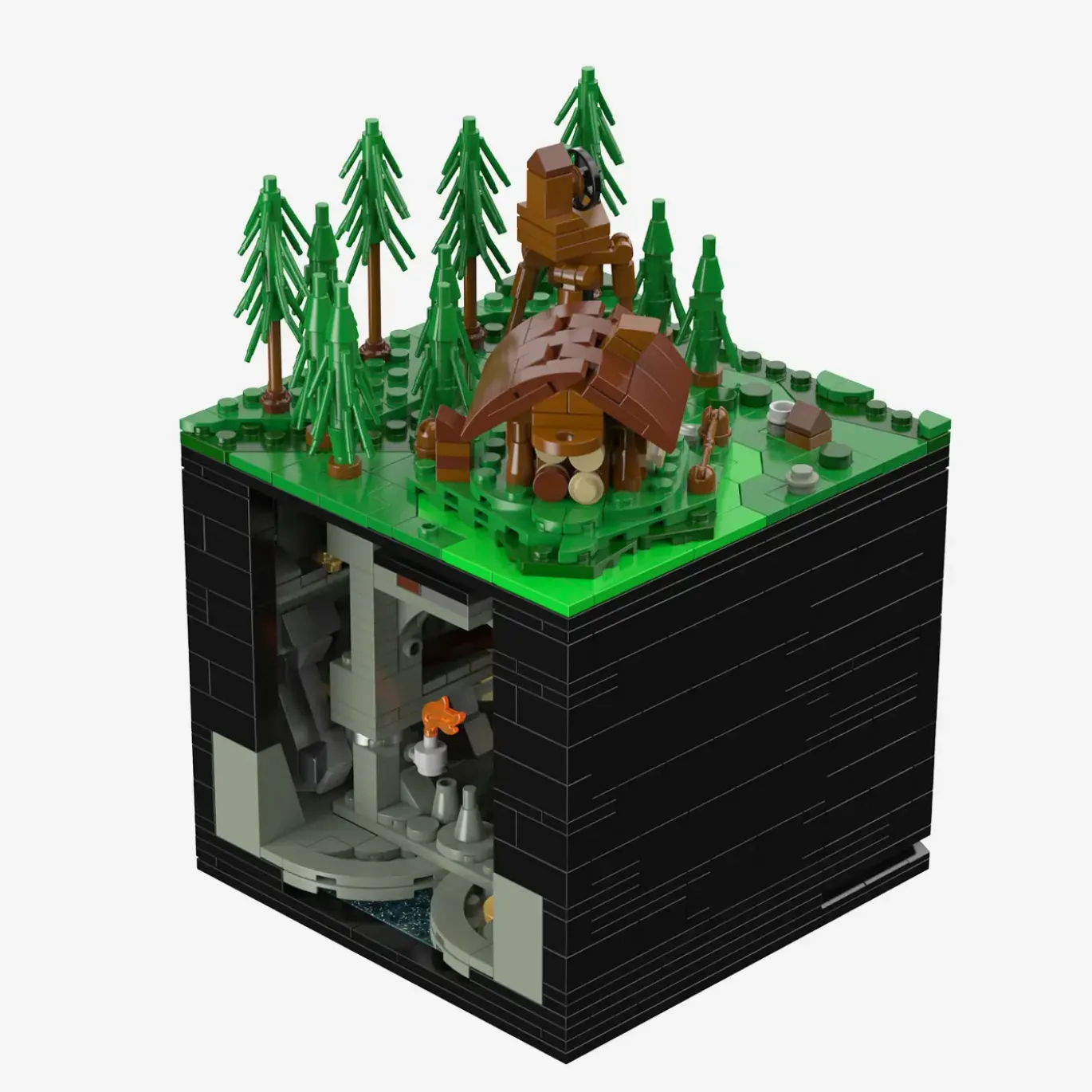 Zwergische Waldmine